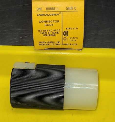 Hubbell 5669 connettore a - hubbell, 5669-c