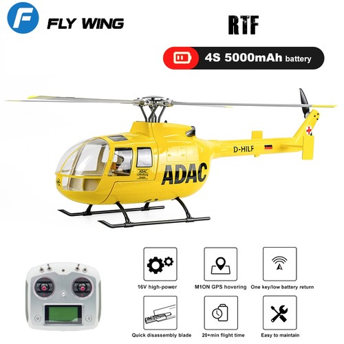 Fly wing bo105 - wing, rc